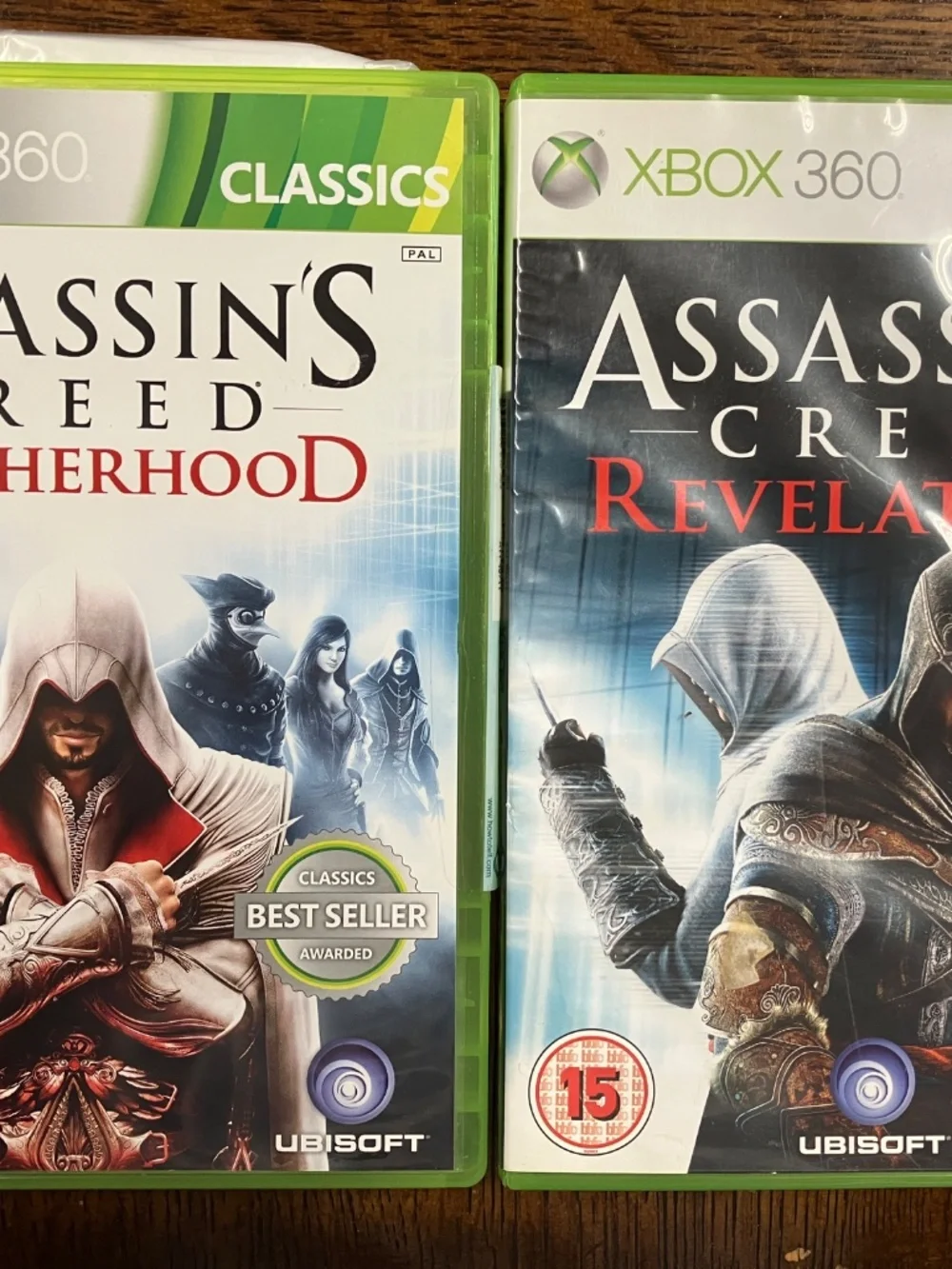 Vintage Xbox 360 Assassin's Creed Brotherhood & Revelations 2 Video Games